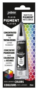 Pebeo Fluid Pigment BLACK 20ml - płynny pigment