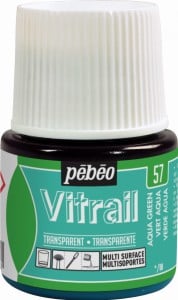 Vitrail Transparent 57 AQUA GREEN - farba witrażowa
