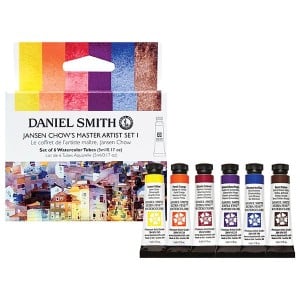 Daniel Smith Jansen Chow's Master Set I 6x5ml - komplet farb akwarelowych