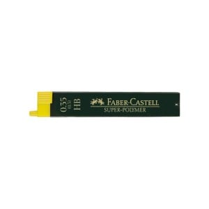 Faber Castell Super Polymer 0,35 HB 12 szt - wkłady do ołówków automatycznych