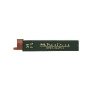 Faber Castell Super Polymer 0,5 HB 12szt - wkłady do ołówków automatycznych