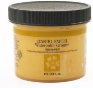 Daniel Smith Watercolor ground Iridescent Gold - grunt akwarelowy