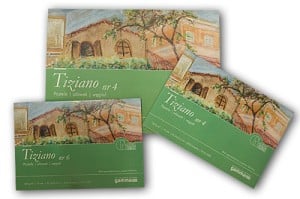 Blok do pasteli Tizziano "6" 160g beże/brązy 15 ark