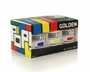 Golden SoFlat POP Set 6x59ml - komplet farb akrylowych