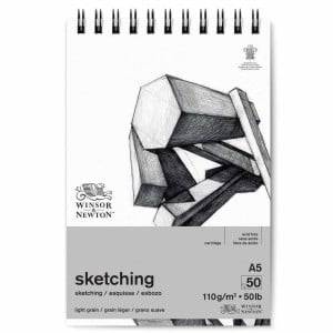 W&N Sketching Pad 110g 50ark  - blok do rysunku na spirali