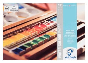 Van Gogh Watercolour Paper CP 300g 12ark - blok akwarelowy