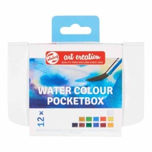 Art Creation Water Colour POCKET BOX 12 kolorów - komplet farb akwarelowych
