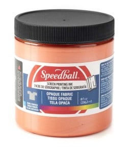 Speedball Opaque Fabric Screen Printing Ink SHERBET- farba do sitodruku na tkaninach