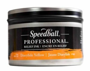 Speedball Professional Relief Ink Diarylide Yellow - farba graficzna