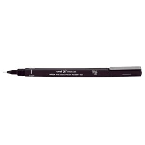 uni Pin Fine Line BLACK 0,05mm - cienkopis rysunkowy