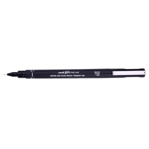 uni Pin Fine Line BLACK 0,1mm - cienkopis rysunkowy