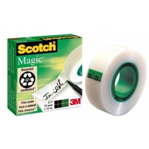 Taśma klejąca Scotch Magic 19mmx33m - Niewidoczna taśma klejąca
