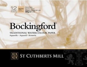 Bockingford Watercolour Pad RGH 300g 12ark - Blok Akwarelowy