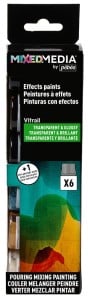 Mix Media Vitrail Discovery Kit 6x20ml - komplet farb dekoracyjnych