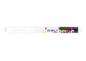Pigment Decobrush Marker white 000U - Marker pigmentowy pędzelkowy
