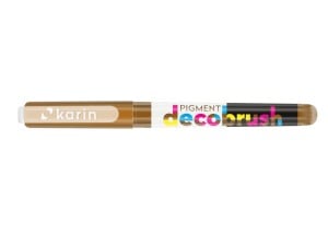 Pigment Decobrush Marker cinnamon 730U - Marker pigmentowy pędzelkowy