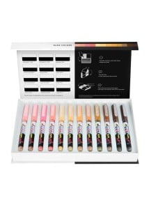 Pigment Decobrush NUDE Colors 12 kolorów - komplet akrylowych  markerów pędzelkowych