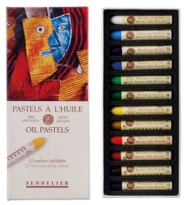 Sennelier Oil Pastels "Introductory Set" 12 kolorów - komplet pasteli olejnych