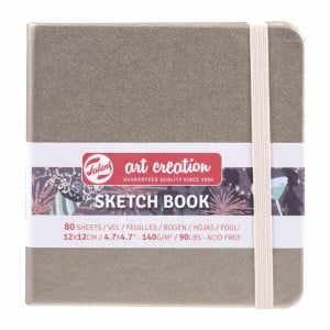 Art Creation Sketch Book PINK CHAMPAGNE 140g 80 ark - szkicownik książkowy