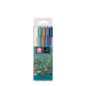 Gelly Roll "Van Gogh Museum"  Set 5 kolorów - komplet pisaków żelowych