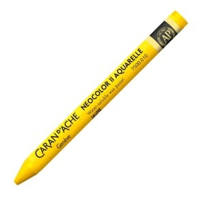 Caran D'Ache Neocolor II 010 Yellow - kredka akwarelowa woskowa