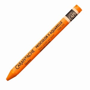 Caran D'Ache Neocolor II 300 Fast Orange - kredka akwarelowa woskowa