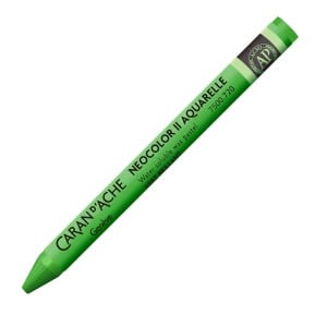 Caran D'Ache Neocolor II 720 Bright Green - kredka akwarelowa woskowa