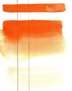 364 Oranż chromowy (imitacja), akwarela Aquarius