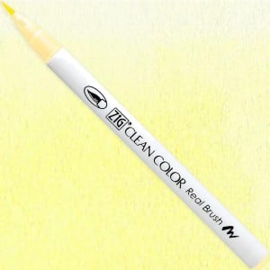 Clean Color Real Brush - PALE YELLOW 055 - pisak pędzelkowy