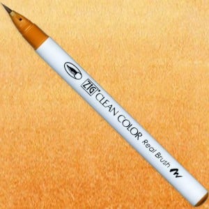 ZIG Clean Color Real Brush LIGHT BROWN  061 - pisak pędzelkowy