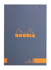 Notatynik Rhodia coloR Granat 90g 70 str. - linia, szyty grzbiet