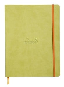 Notes Rhodiarama Soft Cover 90g 160str. Anise Green - linia