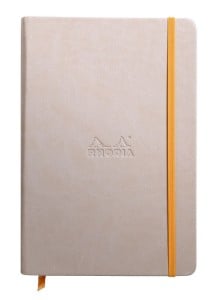 Notes Rhodiarama Hard Cover 90g 192str. Beige - gładki