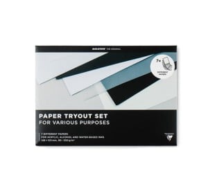 Molotow Paper Tryout Set Mix 148x105mm - komplet 7 arkuszy