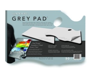 Grey Pad Hand - paleta malarska w bloku 50 arkuszy