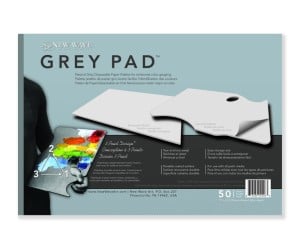 Grey Pad - paleta malarska w bloku 50 arkuszy