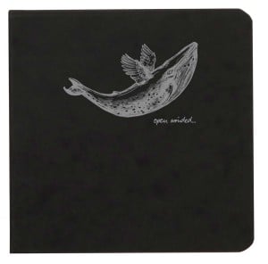 Clairefontaine Flying Sprit Black Sketchbook Ivory 90g 50ark - szkicownik z klejonym grzbietem