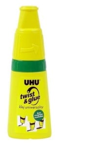 UHU Twist&Glue bez rozpuszczalników 35g - klej uniwersalny