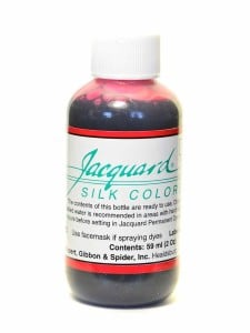 Jacquard Green Label Silk Colors #714 CARMINE RED - barwnik do jedwabiu
