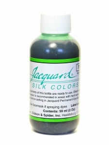 Jacquard Green Label Silk Colors #735 KELLY GREEN - barwnik do jedwabiu