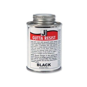 Jacqard Gutta Resist #781 BLACK - farba konturowa