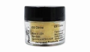 Jacquard Pearl Ex Citrine #630 - pigment w pudrze