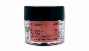 Jacquard Pearl Ex Scarlet #631 - pigment w pudrze