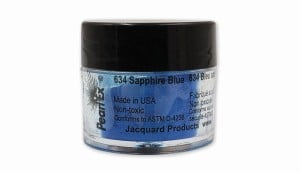 Jacquard Pearl Ex Sapphire Blue #634 - pigment w pudrze