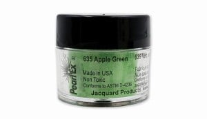 Jacquard Pearl Ex Apple Green #635 - pigment w pudrze