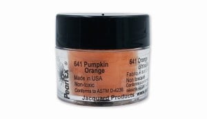 Jacquard Pearl Ex Pumpkin Orange #641 - pigment w pudrze