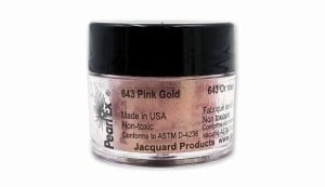 Jacquard Pearl Ex Pink Gold #643 - pigment w pudrze