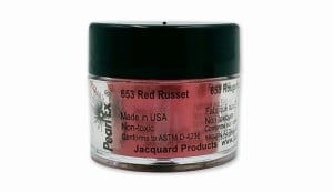 Jacquard Pearl Ex Red Russet #653 - pigment w pudrze