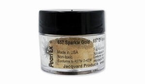 Jacquard Pearl Ex Sparkle Gold #657 - pigment w pudrze