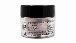 Jacquard Pearl Ex Interference Violet #673 - pigment w pudrze